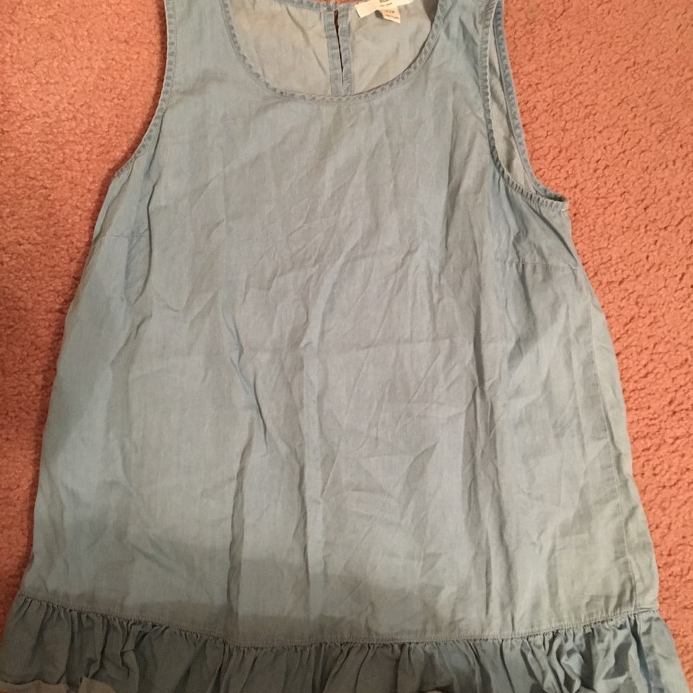 Blue tank